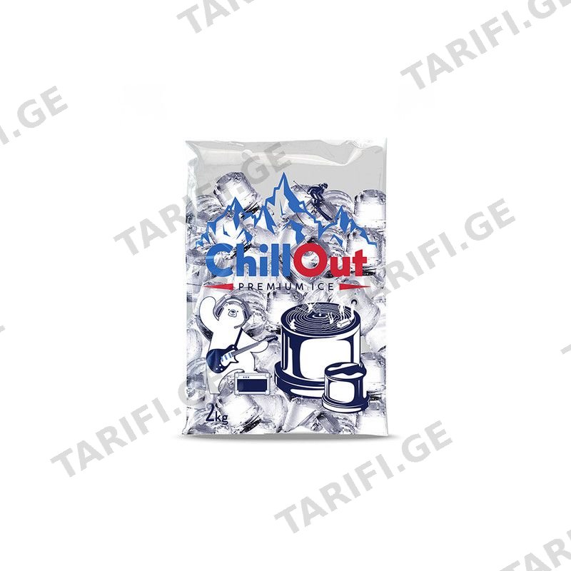 CHILL OUT ყინულის კუბები 2კგ