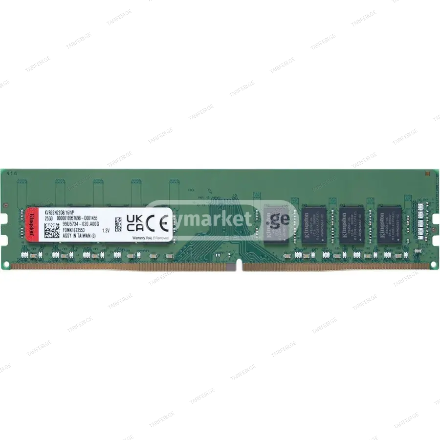 მეხსიერების მოდული Kingston 16Gb ddr4