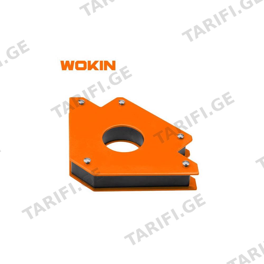 კუთხის მაგნიტური დამჭერი Wokin 585075, 75LBS, Magnetic Welding Holder, Orange