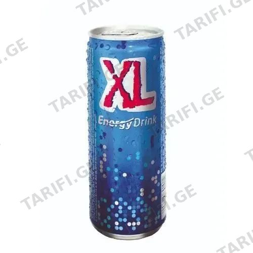 XL-ენერგეტიკული სასმელი, 500 მლ 24ც/ყ