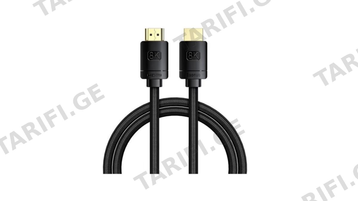 Baseus High Definition Series HDMI 8K to HDMI 8K Adapter Cable 1m CAKGQ-J01