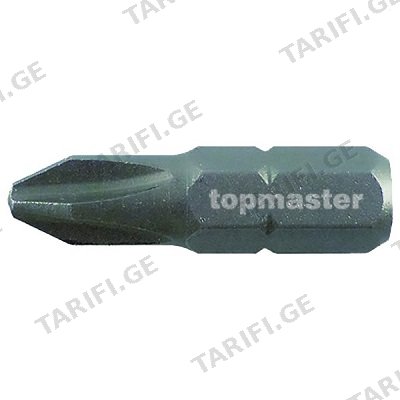 ბიტა Topmaster 338700 PH1 25 მმ 2 ც