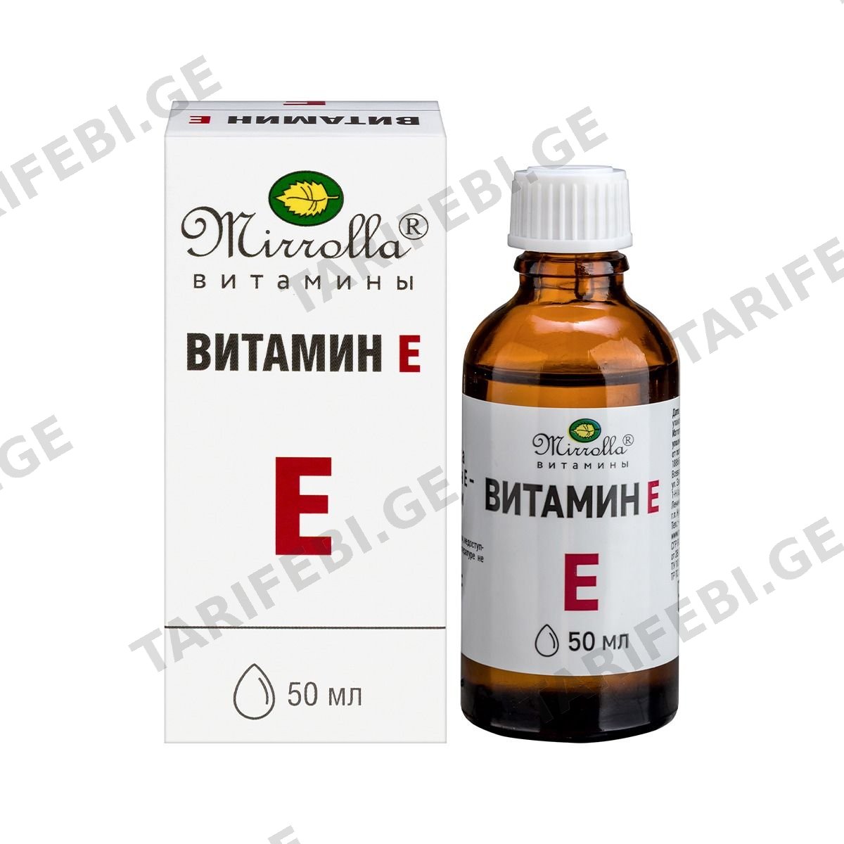ვიტამინი E - Vitamin E ზეთხსნარი 50მლ