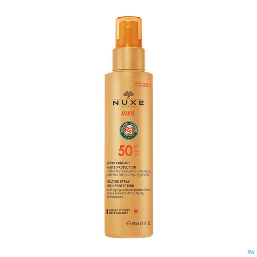 ნუქსი - SUN  მზისგან დამცავი SPF50 სახე/ტანის სპრეი 150მლ