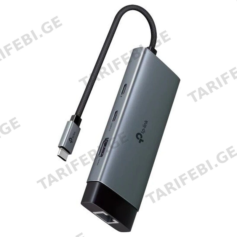 USB TYPE-C ჰაბი TP-LINK UH6120C 6-IN-1 პორტატული ადაპტერი