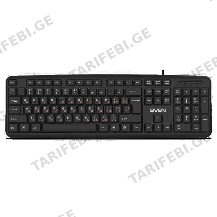 კლავიატურა Sven KB-S230 black