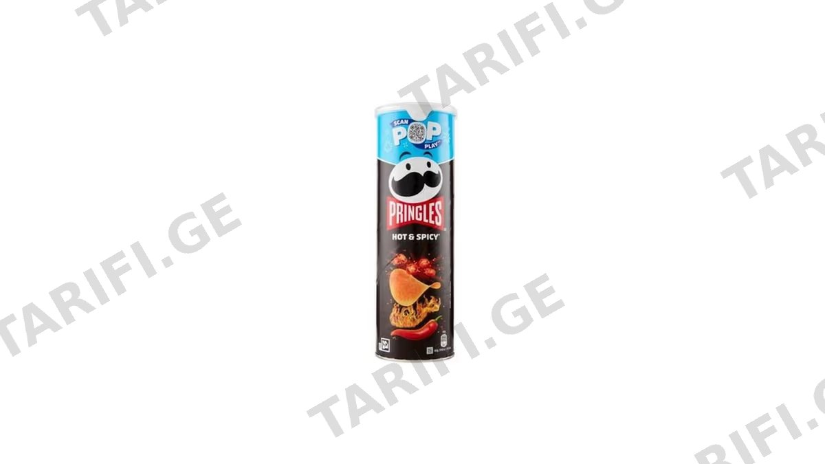 Pringles ცხარე 165გრ