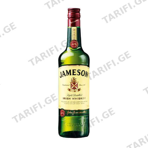 ვისკი ჯონ ჯეიმსონი 40% /JOHN JAMESON\ 0,5მლ