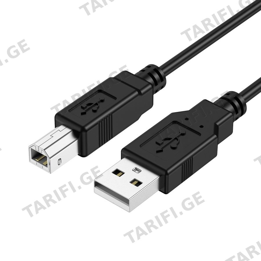 სადენები Choetech AB0060 Printer Cable 2m შავი