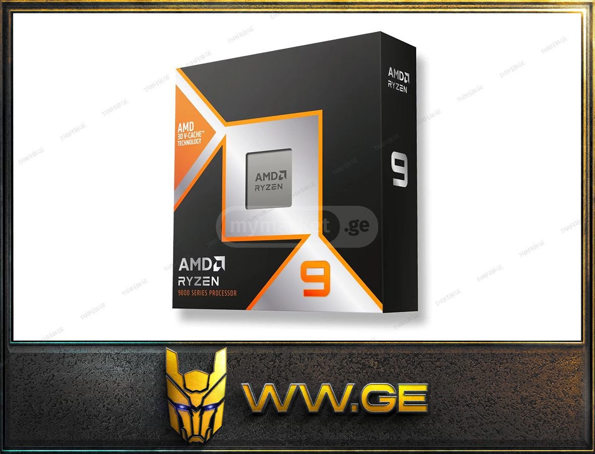 ✅AMD Ryzen™ 9 9900X3D - 12-Core, 24-Thread Desktop Processor