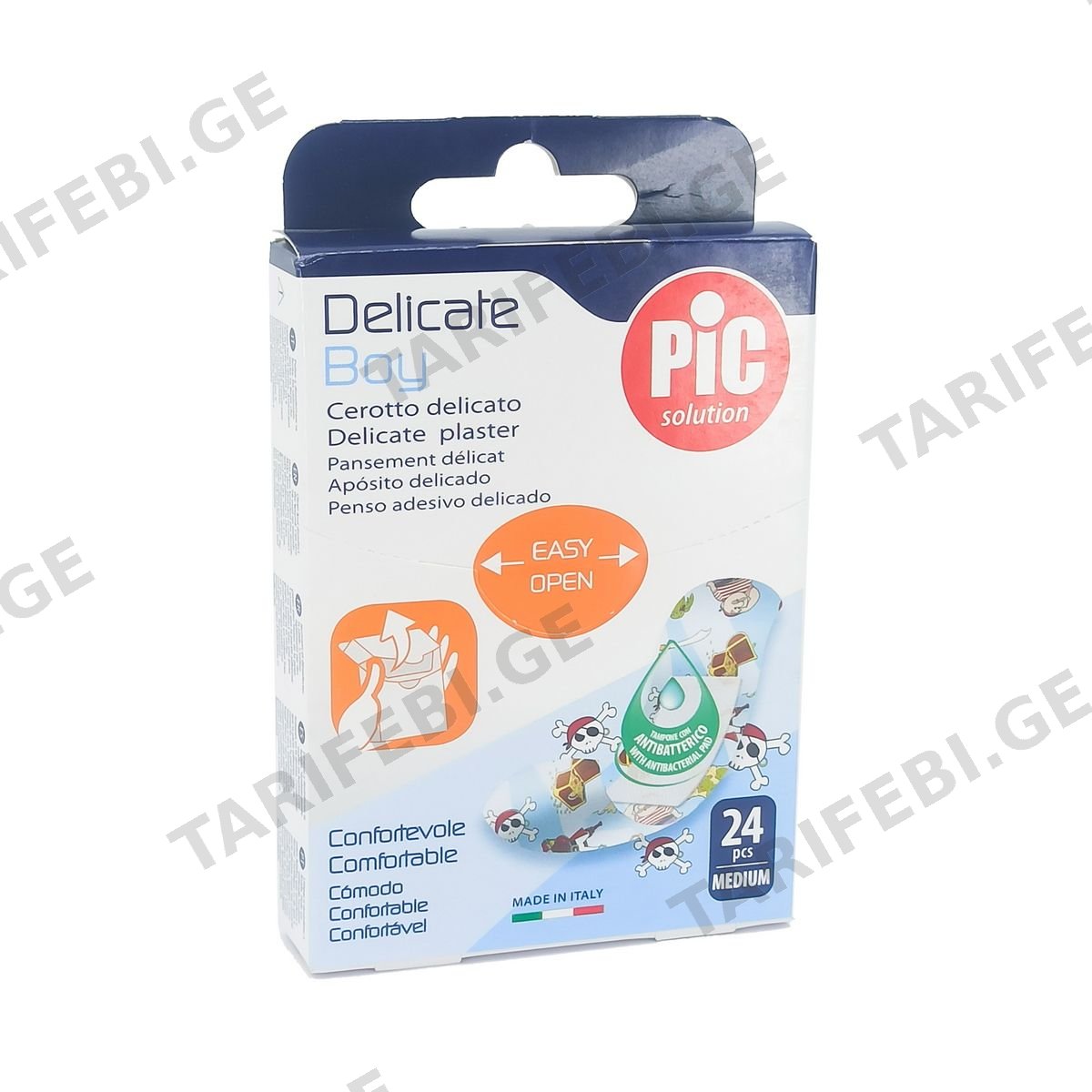 Pic - პიკი ლეიკო Delicate MEDIUM BOY 24 ცალი