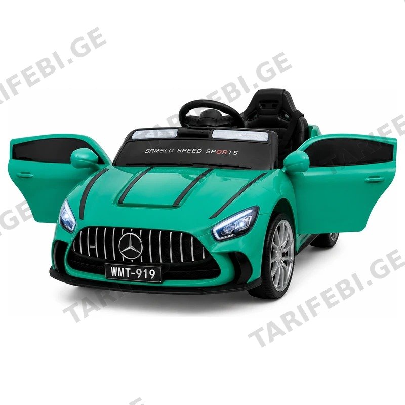 საბავშვო ელექტრო მანქანა MERCEDES-BENZ GT WMT-919-G 12V 7AH წითელი