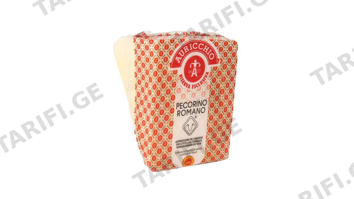 Auricchio-ცხვრის ყველი პეკორინო რომანო / Pecorino Romano 100გრ