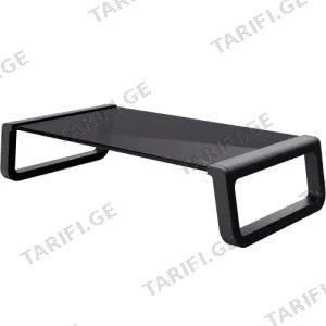 Trust Monta Glass Monitor Stand Black