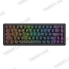 Onikuma G67 Magnetic Switch Gaming Keyboard Black Gaming კლავიატურა