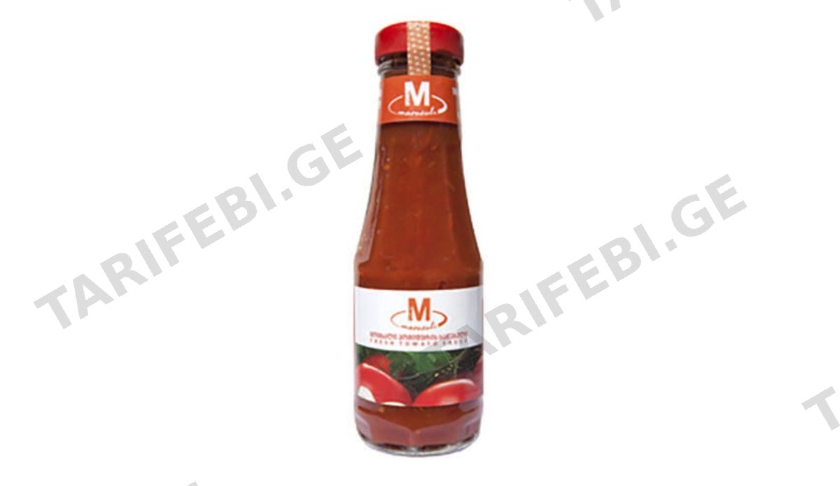 საწებელი ცოცხალი პომიდვრის "მარნეული" 500 მლ