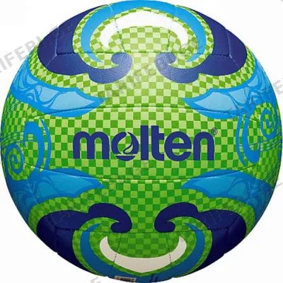 სანაპიროს ფრენბურთის ბურთი MOLTEN V5B1502-L გარე მოხმარების, სინთ. ტყავი, ზომა 5