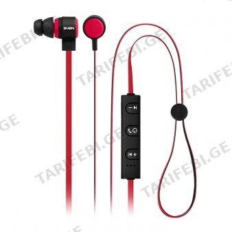 ყურსასმენი Sven SEB-B270MV black-red Bluetooth