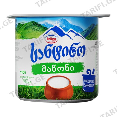 მაწონი სანტინო/სანტე/ 3.2% 110 გრ
