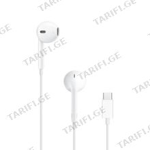 Apple EarPods (USB-C) Model A3046 მობილურის ყურსასმენი