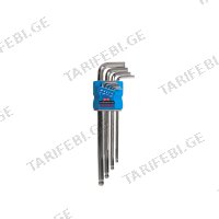 (9ც) ექვსკუთხა ქანჩის გასაღების ნაკრები FIXTEC FHHK1009