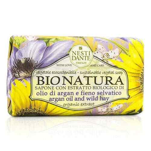 Bionatura soap with argan oil and wild hay 250 g
