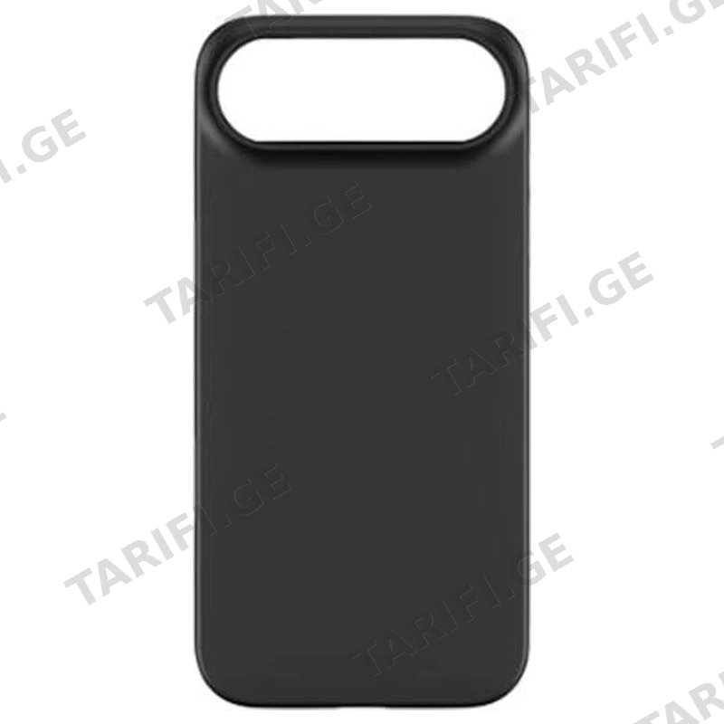 APPLE IPHONE-ის ქეისი OVOSE LOVELY FRUIT SERIES სილიკონის დამცავი შავი