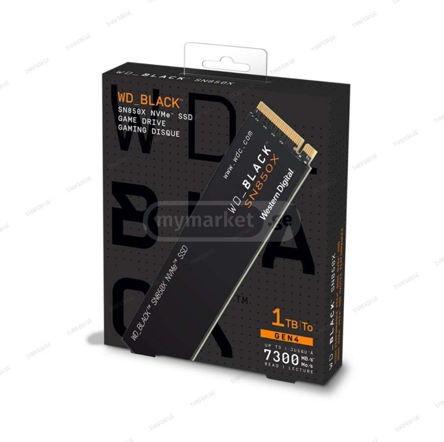 WD Black SN850X 1TB M.2 NVMe Gen4