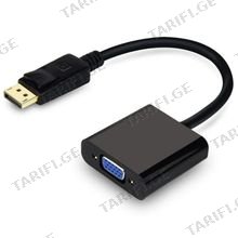 DV-01 Displayport to VGA ადაპტერი