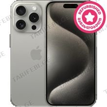 Apple iPhone 15 Pro 128 GB Natural Titanium (შეფასება A)
