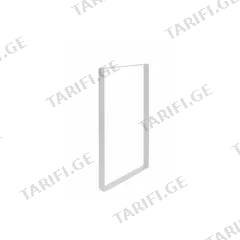 მაგიდის ფეხი REI 5-927.71.17P მართკუთხედი თეთრი 385x710 მმ