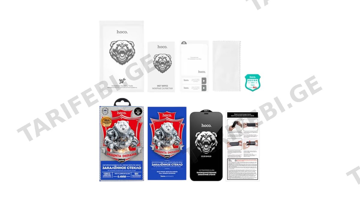 hoco A777 Screen Protector 17 1PC