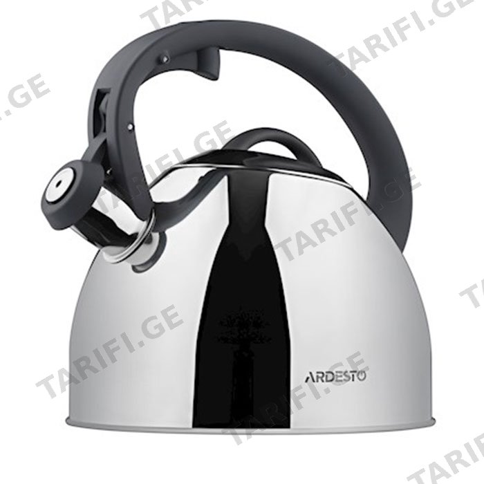 ჩაიდანი KETTLE ARDESTO GEMINI, 2.5 L, GREY, STAINLESS STEEL