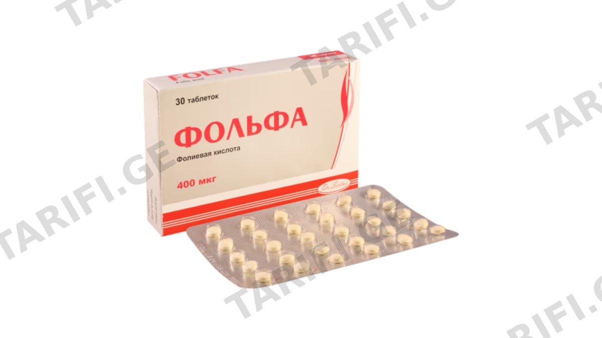 ფოლფა ტაბ.400მკგ.N30