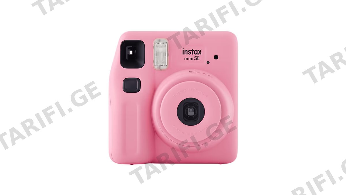Fujifilm Instax Mini SE Instant Camera pink