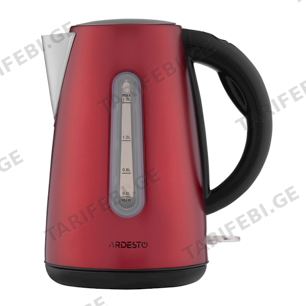ელექტრო ჩაიდანი ARDESTO EKL-F300R Red