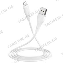 BOROFONE BX18 Optimal charging data cable for Lightning(L=2M) white