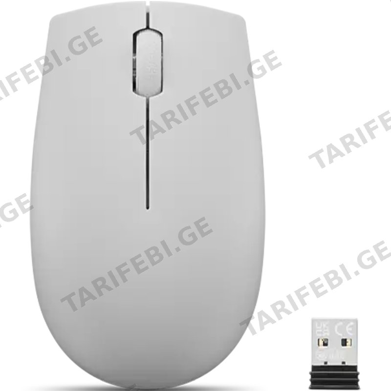 უსადენო მაუსი LENOVO L300 WIRELESS MOUSE ARCTIC GRAY