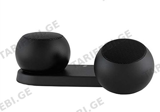 ბლუთუზ დინამიკი K1 PORTABLE BLUETOOTH SPEAKERS BLACK