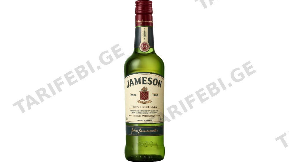 John Jameson ვისკი 40% 0.5ლ