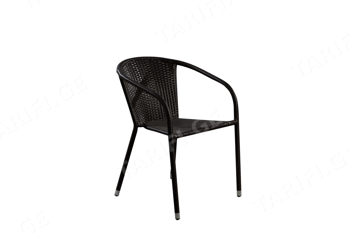 მოწნული სკამი ყავისფერი W57×D59×H77cm Y-137K