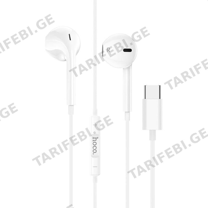 ყურსასმენი Hoco M101 Crystal joy Type-C