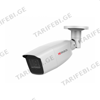 კამერა,HDTVI,Hiwatch,DS-T206(C)(2.7-13.5mm),HDTVI,2mp,Bullet,Fix,IR40m,IP66