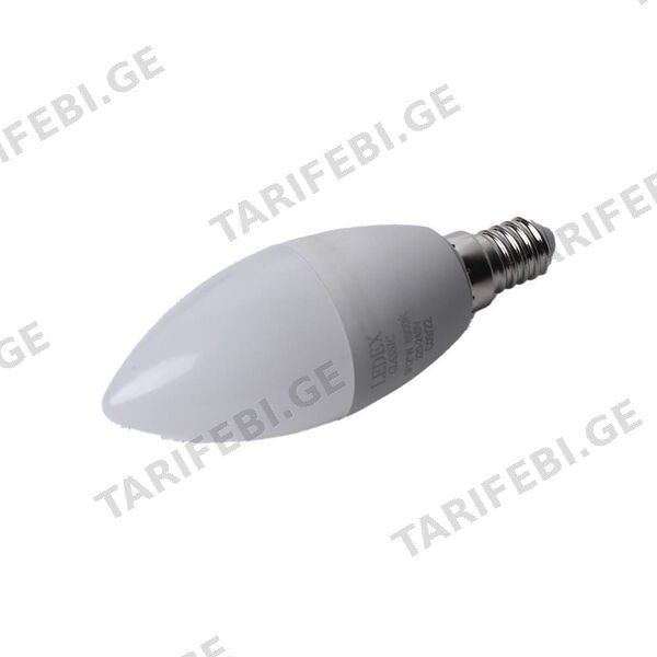 ნათურა ჭაღი 12W E14 6500K LEDEX LED50-0923