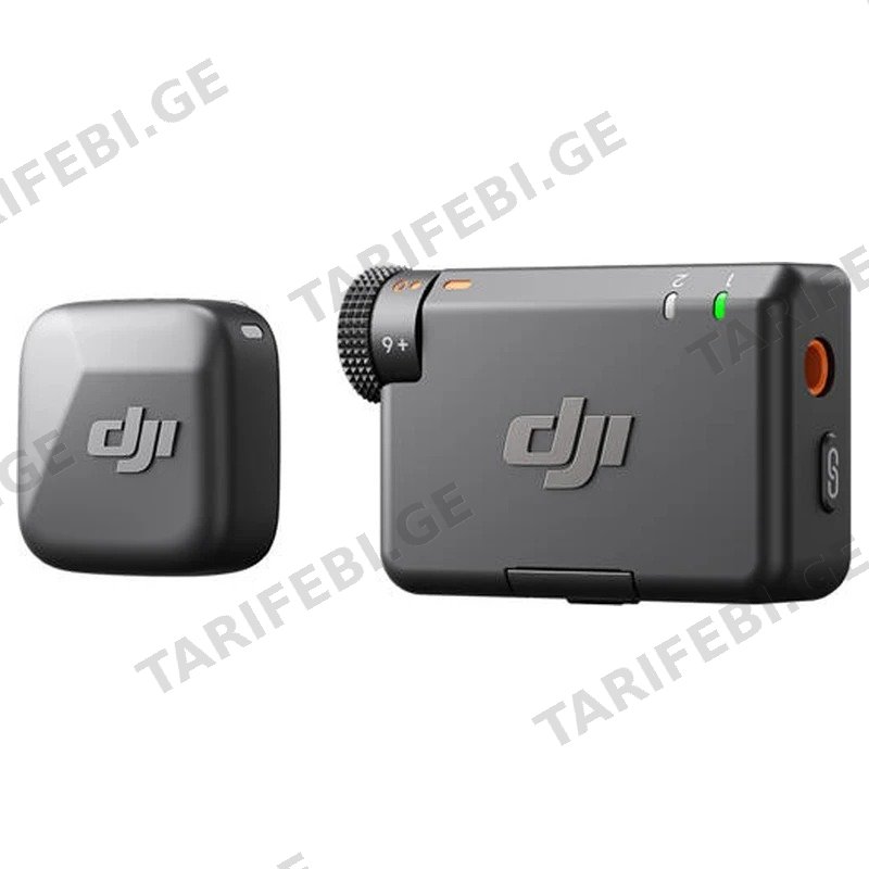 უსადენო მიკროფონი DJI MIC MINI 1 TX + 1 RX GREY