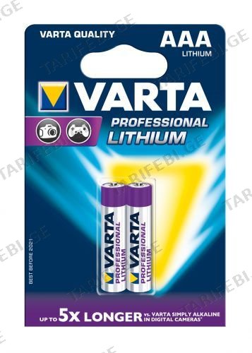 ელემენტი Varta Lithiunm AAA 2 ც