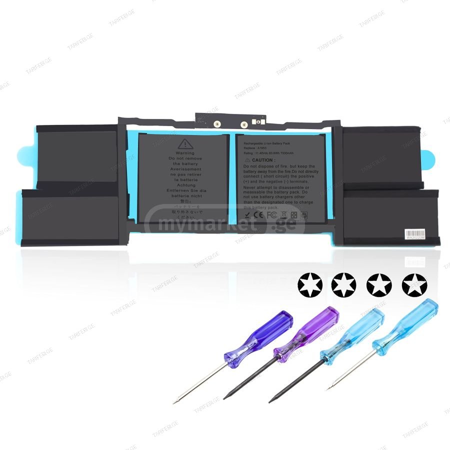 MacBook Pro 15" A1990 A1953 (Mid 2018-2019) Battery