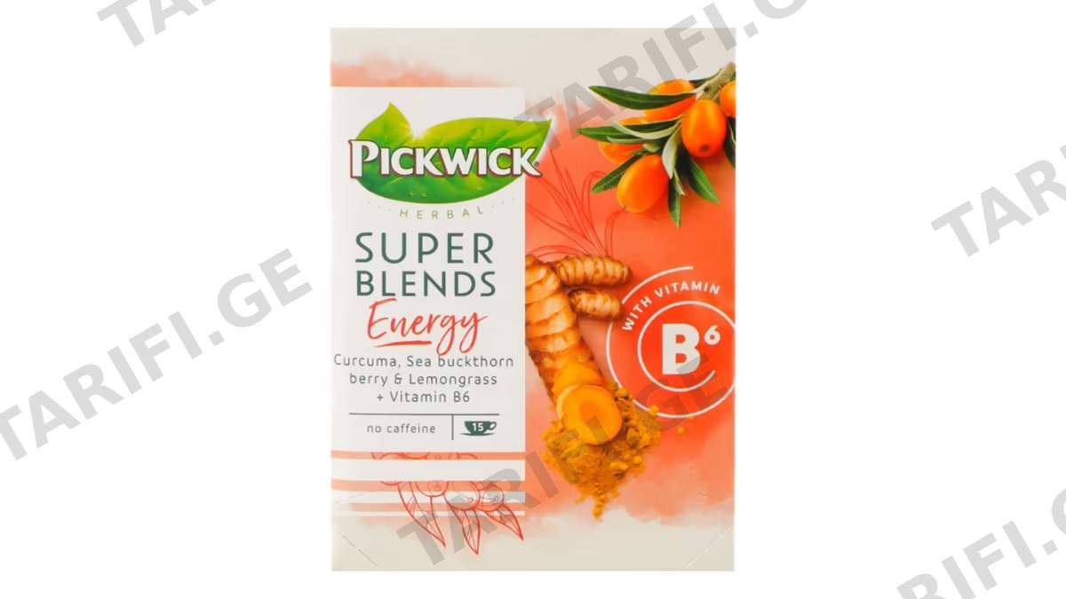 ჩაი / PICKWICK Energy / 22.50გრ
