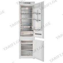 Kitchenaid KC20 T632 S P ჩასაშენებელი ორკამერიანი მაცივარი