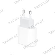 Apple USB-C 20W Power Adapter (Original) ადაპტერი